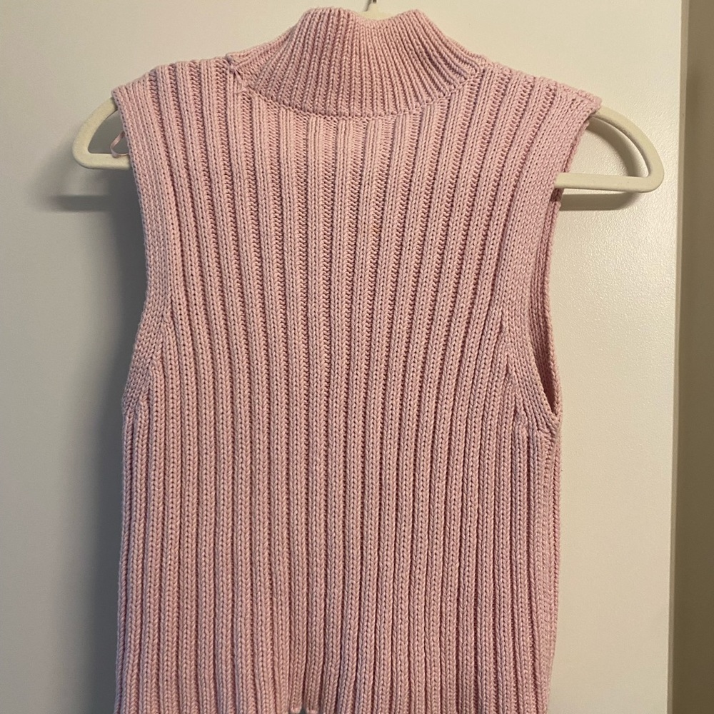 Pink Zara Sweater top